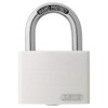 ABUS 508721 T65AL/40 "myLock" Aluminium Padlock, White