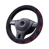 Steering Wheel Cover for Women Men Anti-Slip Breathable and Sweat