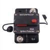 50 Amp Circuit Breaker,Waterproof,with Manual Reset,12V-48V DC, for Car Marine