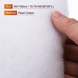 sourcing map Christmas Fake Snow Blanket 4.9ft x 1.3ft Indoor White Winter Display Artificial Blanket Snow Sheets for Fiber Decoration Winter Snow 1 Pcs