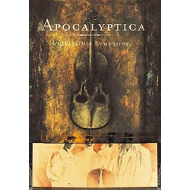 Heart Rock Bandiera Originale Apocalyptica - Inquiry Symphony Tessuto, Multicoloured, 110 x 75 x 0.1 cm