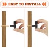 Waifairphy Wooden Mouse Cabinet Knobs with 2 Different Size Screws
