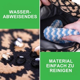 Brisby Cool Bag Small - 4L, Lunch Bag, Four Layer Insulated Cooler Bag with Cooling Elements, Versatile Lunch Bag, for Women in Leo Colour