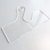 Small Round Charcuterie Board Handle Template, Clear Acrylic Template, Woodworking