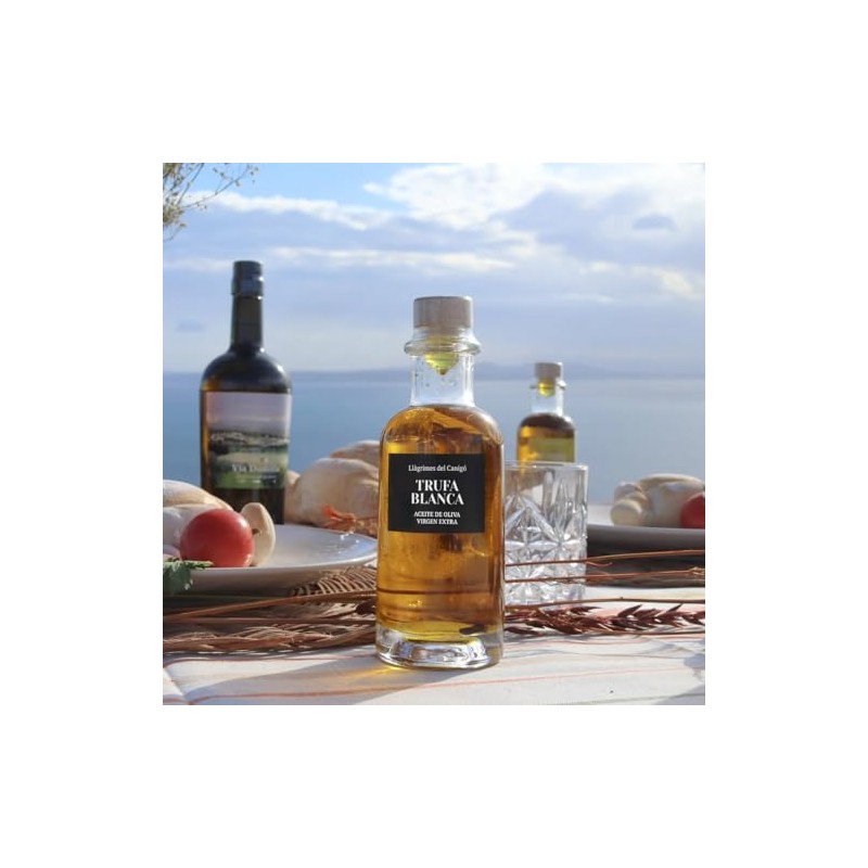 Llágrimes del Canigó. Extra Virgin Olive Oil with White Truffle.