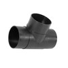 INFINAUTO 60mm Car 3 Way Air Ducting Elbow Pipe T