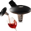 Oxytwister Decanter per Vino, Aeratore 2-in-1, Migliora l'Aroma e Il