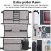 Wheelchair Organizer Storage Bag, Double Sided Armrest Bag with Cup