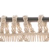 Hysunland French Door Window Curtains Handmade Macrame Side Window Curtain