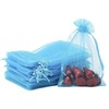 FAVORTALK Organza Jewellery Pouches Favour Bags with Drawer String, Small