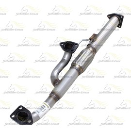 Exhaust Front Flex Y-Pipe Compatible for 2006-2008 Honda Ridgeline 3.5L | Stainless Steel | Northeastern Exhaust | Free Gaskets and Bolt Kit Included | Direct-Fit Replacement