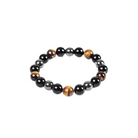 Evil Eye Bracelets for Women Men, Triple Protection Bracelet Tigers Eye Bracelet Crystal Jewelry Beads Bracelets Christmas Gifts for Men Bring Luck Prosperity and Happiness