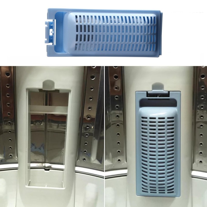2Pack Washing Machine Lint Filter Replacement for HAIER HWT70AW1 HWT60AW1