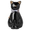 Duuclume Handcrafted Ceramic Cat Urn for Ashes,Cat Statue Funeral Memorial