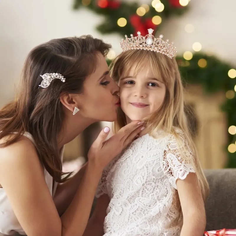 Tiara And Crown Birthday Girl Joygod Para Mujeres Y Niñas