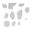 11pcs Elephant Template Ruler Set Acrylic Quilting Template Cutting Set