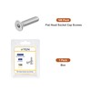 DTGN #8-32 x 3/4" Flat Head Socket Cap Screws, 100