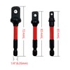 BIG RED BHT-03ITSA01 Torin 3-Piece 1/4, 3/8", and 1/2" Drive