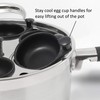 ExcelSteel Silicone Spatula Gift, Easy Use Stove Top Breakfast Brunch