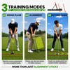 HRUIYL Golf Alignment Sticks Holder – Golf Swing Plane Trainer