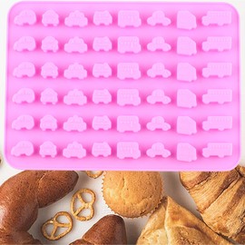 YIMINGMOLD 1Pcs Gummy Car Molds Vehicles Car Silicone Candy Molds For Gummy Candy