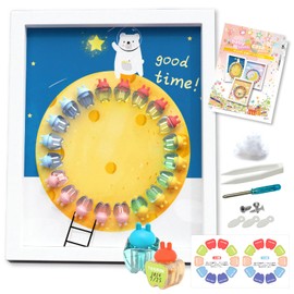 C_himawari Baby Tooth Case, Tooth Case, Child, Baby Shower, Teeth Storage (Moon)