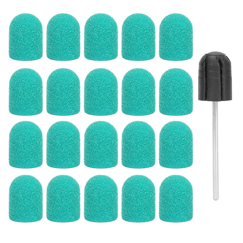 Nail Drill Bit Set Block Grinding Cap Nail Sanding Belt
