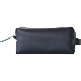 VELLAIRE Genuine Leather Toiletry Bag, leather dopp kit for mens travel toiletry bag mens toiletry bag shaving bag cosmetic bag for women mens dopp kit leather toiletry bag for men (Blue)