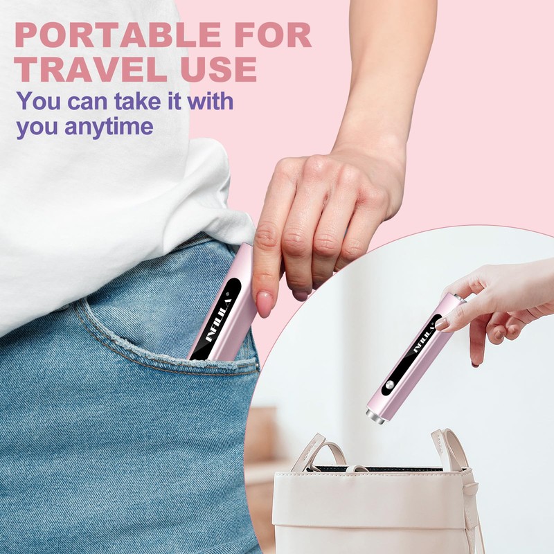 NXJ INFILILA Multi-Functional Handheld UV Light for Gel Nails with