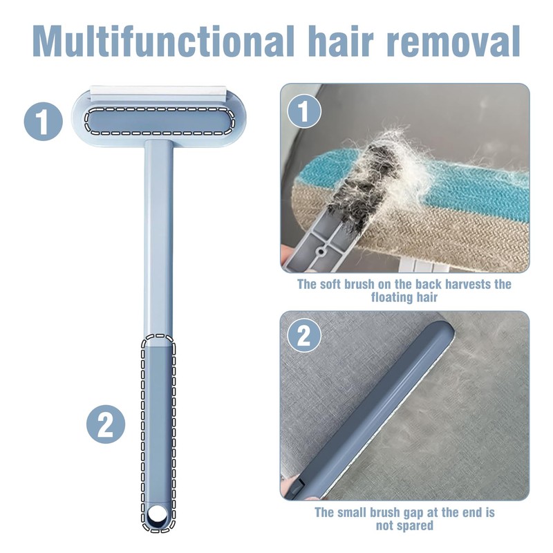 3 in 1 Haarentferner Tierhaare, Multifunktion Katzenhaarentferner Tierhaarentferner Bürste Entfernen,