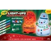Crayola Light Ups Santa and Snowman Bundle, Recolorable Light Up