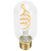 LED Bulb Double Spiral Antique Flexible Filament Retro Decoration E27