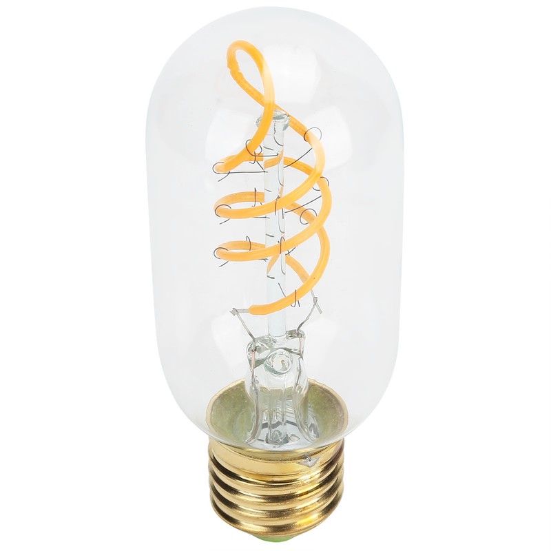 LED Bulb Double Spiral Antique Flexible Filament Retro Decoration E27