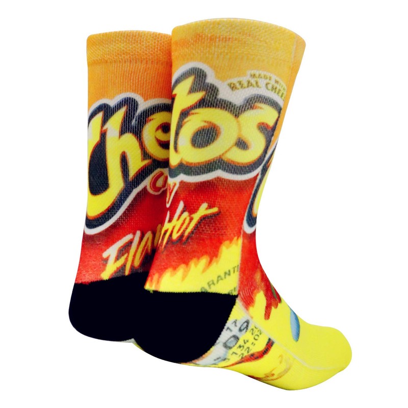 KACOLOR - Calcetines de tubo para hombre, Cheetos5