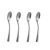 Knork Chrome Curve Teaspoon 4 Piece