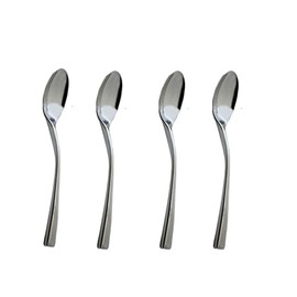 Knork Chrome Curve Teaspoon 4 Piece