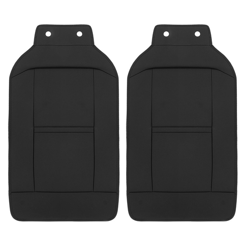 2Pcs Car Seat Anti Kick Pad Rear Back Dust Resistant