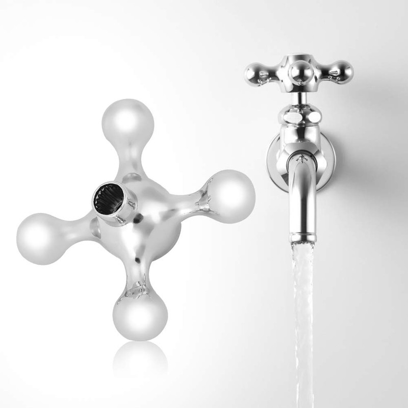 Restokki Faucet Handle, Sink Faucet with Unique Shape Tap Handle