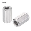 sourcing map M8 x 1.25-Pitch 25mm Length 304 Stainless Steel