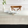 Solino Home Linen Black and Natural Tablecloth 60 x 90