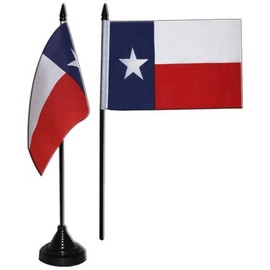 Flaggenfritze® Tischflagge USA Texas 10x15 cm