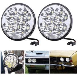 jose2015 H5001 LED Par46 5.75'' 5-3/4 Led Pods Sealed Beam Projector Offroad Work Light 36W Fit for Spotlight Truck Projector Chrome Offroad. (2)