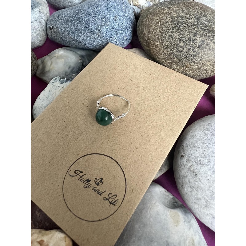 Crystal Birthstone Rings, Month Of Birth Rings, Crystal Rings, Healing