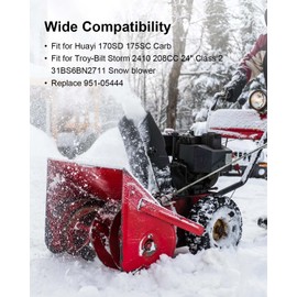 WMJNH Snow Blower Carburetor Fits for Troy Bilt Storm 2410 31BS6BN2711 789845 Snow Blower Huayi 170SD 175SC Carburetor Assembly Replace 951-05444