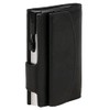 ClickSafe® Credit Card Holder with Coin Compartment and Note Compartment