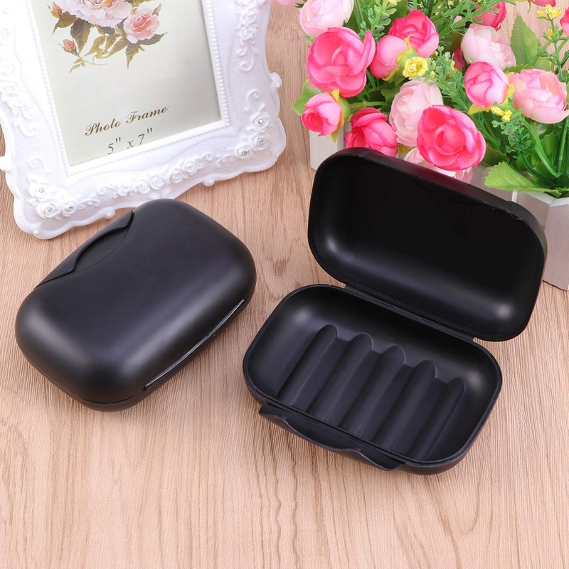 Zerodeko Travel Soap Holder Soap Container with Lid Portable Bar