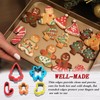 KUBDPQOR Premium Christmas Cookie Cutters - A Perfect 5-Piece Set