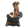 Queen Of Atlantis Siren Mermaid With Fish Resting On Sea