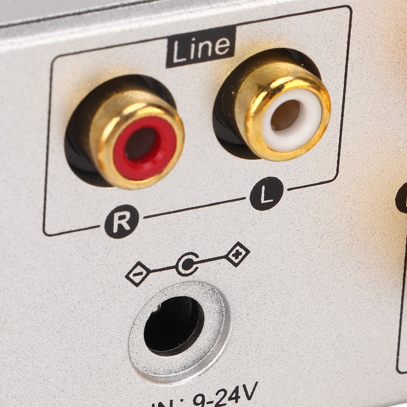 Bluetooth Amplifier Silver Mini Bluetooth 5.0 Digital Amplifier HiFi Stereo