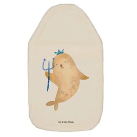 Mr. & Mrs. Panda Hot Water Bottle Zodiac Sign Aquarius - Gift, Birthday February, Birthday January, Sea Gift, Astrology, Aquarius